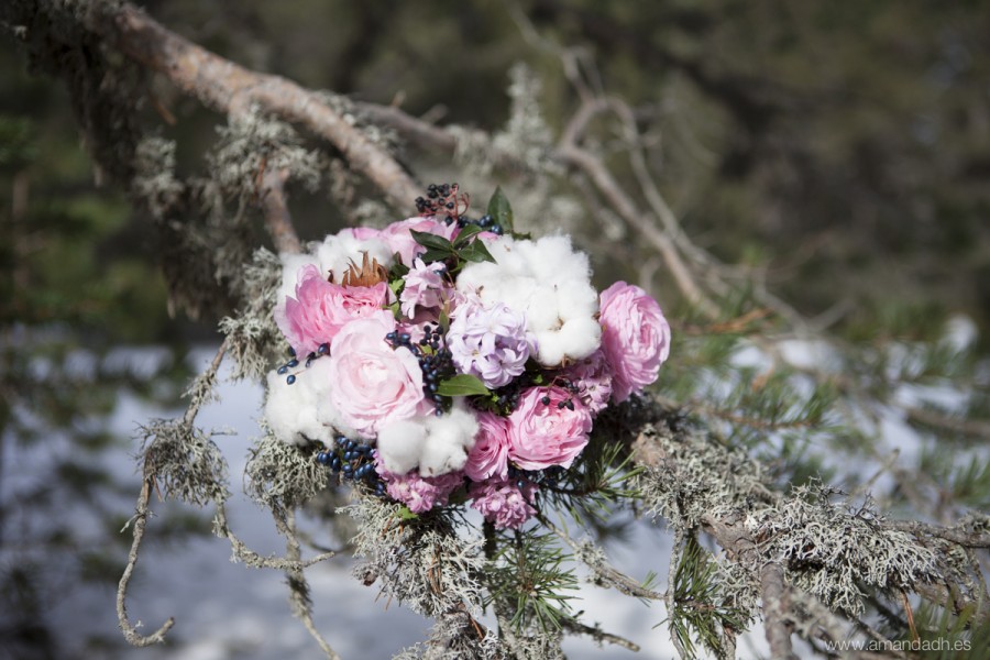 flores boda invierno